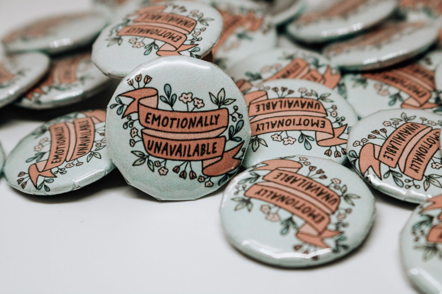 "Emotionally Unavailable" Button