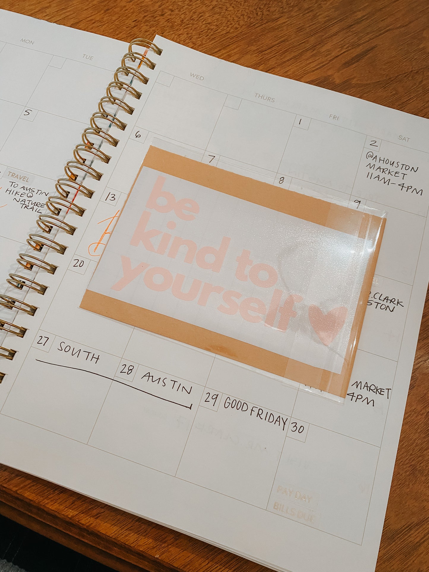 Be Kind to Yourself Decal