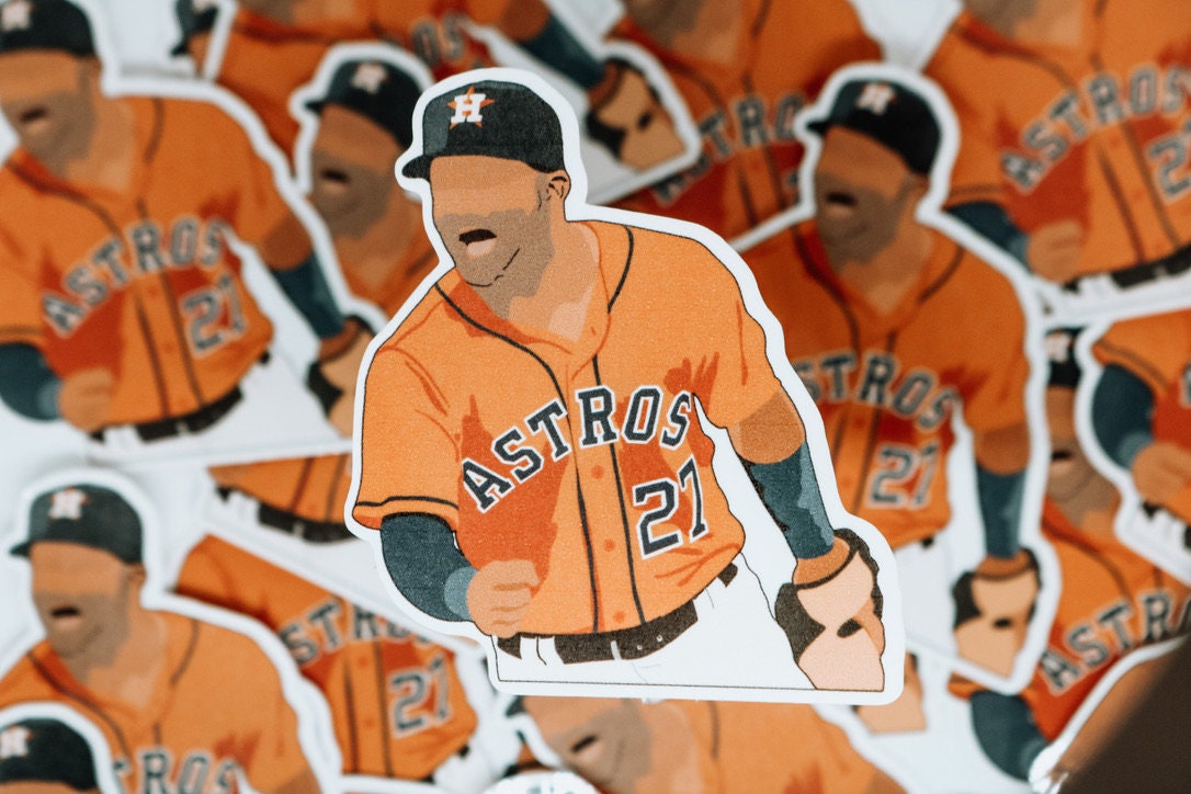  Houston Astros 3 or 5 Star Die-Cut Vinyl Decal 2-Pack or  Single, Auto Decal or Laptops, Yeti, Gear. : Handmade Products